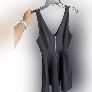 Abercrombie V-Neck and Mesh Dress